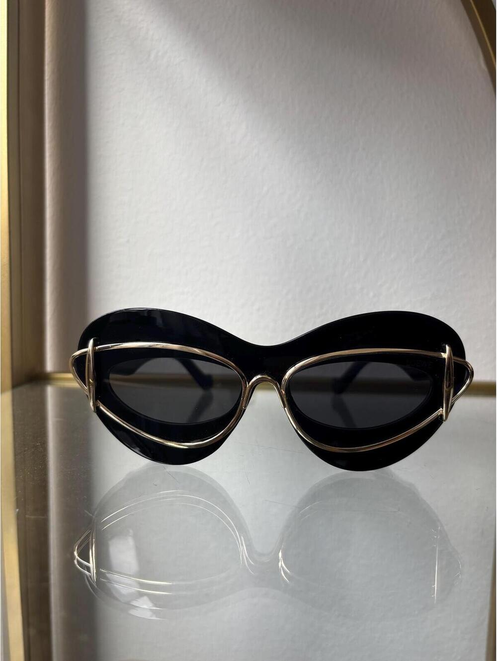 Loewe Double Frame Cateye Sunglasses